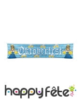 Bannière Oktoberfest de 180cm