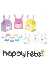 Boite oeufs de pâques à personnaliser