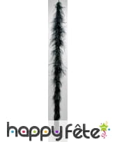 Boa plume autruche noir 183 cm