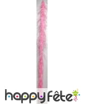 Boa plume autruche rose 183 cm
