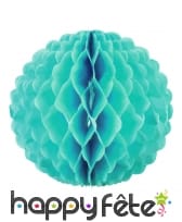 Boule papier alveolé anis, image 3