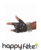 Bracelet punk à pics, image 2