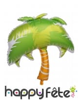 Ballon palmier de 70 cm, alu
