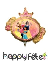 Ballon Princesses Disney recto verso de 23 cm, image 1