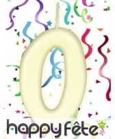 Bougies phosphorescentes en chiffres de 6 cm, image 1