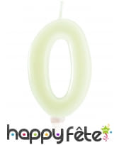 Bougies phosphorescentes en chiffres de 6 cm, image 2