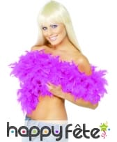 Boa plume fuschia 180 cm, image 1