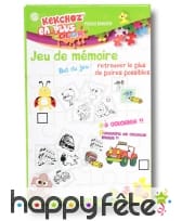 Boite puzzle jeu de mémoire