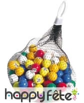 Boules pour loto en plastique