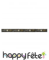 Bannière pour Nouvel An en aluminium scintillant