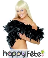 Boa plume noir 180 cm, image 1