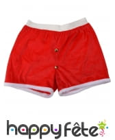 Boxer Père Noël en feutrine