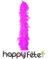 Boa rose avec fils argentés, 2m, image 1