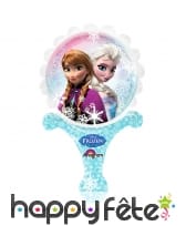 Ballon reine des neiges de 15 X 30cm