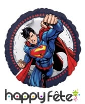 Ballon rond du dessin animé Superman de 43 cm