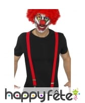 Bretelles rouges de clown, image 2