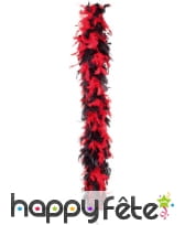 Boa rouge et noir de 1.8m