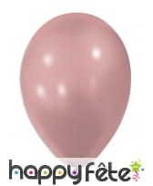 Ballons roses métallisés de 30 cm