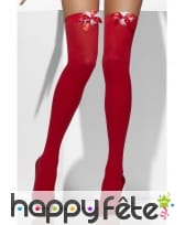 Bas rouges opaques, image 2