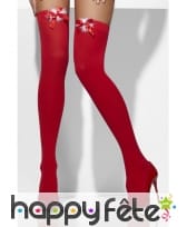 Bas rouges opaques, image 1