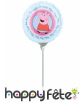 Ballon rond Peppa Pig de 23 cm