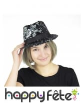 Borsalino réversibles recouvert de sequins, image 1