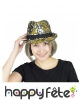 Borsalino réversibles recouvert de sequins, image 2