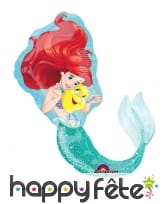Ballon silhouette Ariel de 30 cm