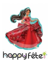 Ballon silhouette d'Elena d'Avalor de 25 cm