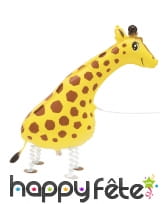 Ballon silhouette de girafe, 86 cm