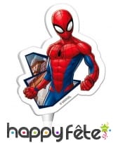 Bougie Spiderman de 7,5 cm