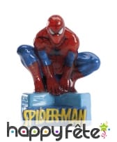 Bougie Spiderman décorative