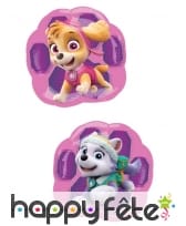 Ballon Stella et Everest de 25cm en aluminium, image 1