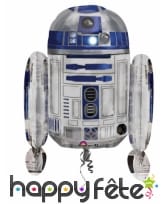 Ballon silhouette R2D2 Star Wars 55 x 66 cm