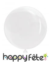 Ballon translucide "bulles"