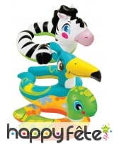 Bouée tête d'animaux