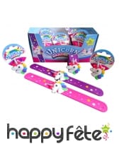 Bracelet tête de licorne