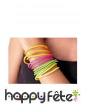 Bracelet tressé fluo, image 1