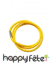 Bracelet tressé fluo, image 3