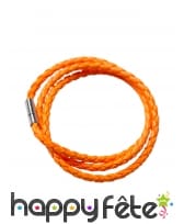 Bracelet tressé fluo, image 4