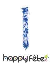 Boa vert anis et noir style cabaret, image 1