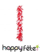 Boa vert anis et noir style cabaret, image 2