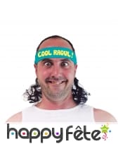 Bandeau vert Cool Raoul avec coupe mulet