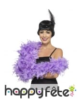 Boa violet de 180cm, 80g