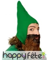 Bonnet vert de nain pour adulte, image 1