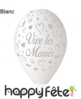 Ballons vive les mariés, image 2