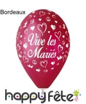 Ballons vive les mariés, image 3