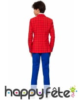 Costume 3 pièces aux couleurs de Spiderman, ado, image 1