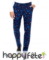 Costume 3 pièces bleu imprimé Star Wars, image 1