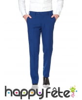 Costume 3 pi&egrave;ces bleu marine uni, image 2